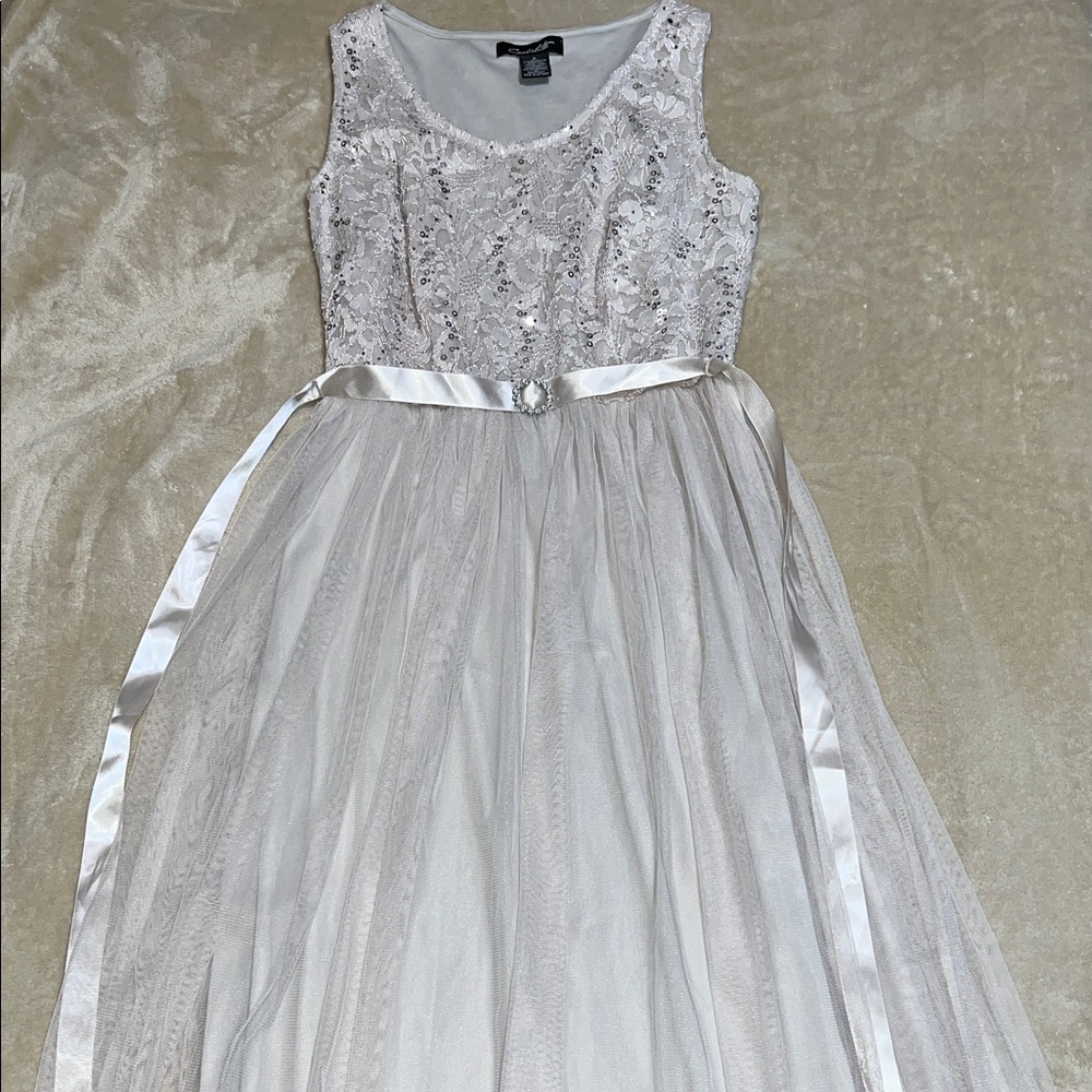Elegant Candalite Lace Maxi Dress With cover up